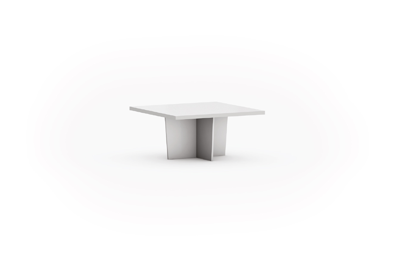 Mesa de reunião quadrada